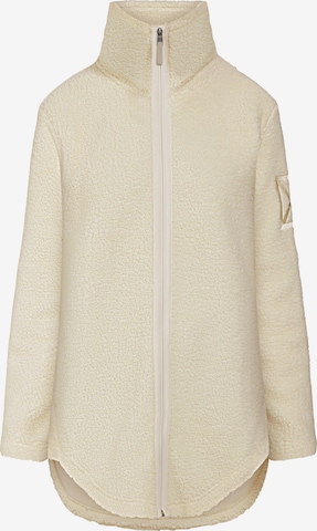 Didriksons Fleece jas 'UMI' in Wit: voorkant