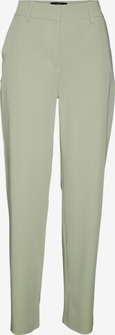 VERO MODA - Tapered Pantalón 'ZELDA' en verde: frente