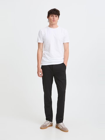 BLEND Slim fit Chino Pants 'Langford' in Black: front