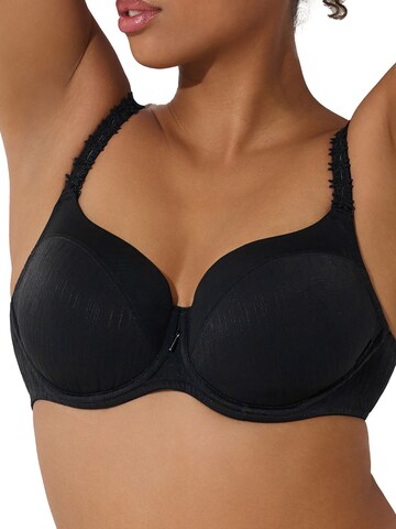 Lisca T-Shirt BH 'Gracia'‌‌‌‌‌‌‌‌‌ in Schwarz