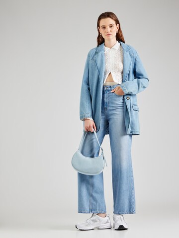 Wide Leg Jean ONLY en bleu