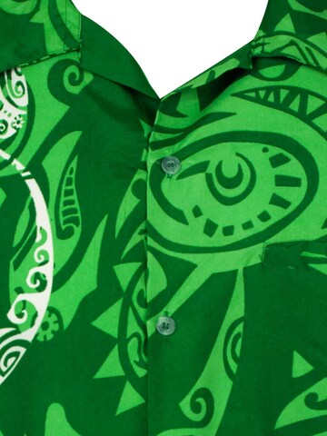 T-Shirt 'Maori Wedding' King Kameha en vert