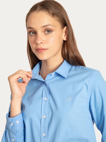 Jacey Quinn Bluse i blå