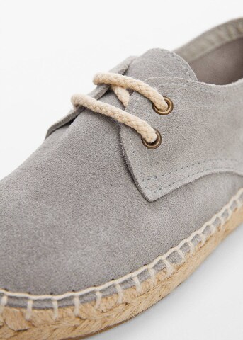 MANGO KIDS Flats 'Jimmyab' in Grey