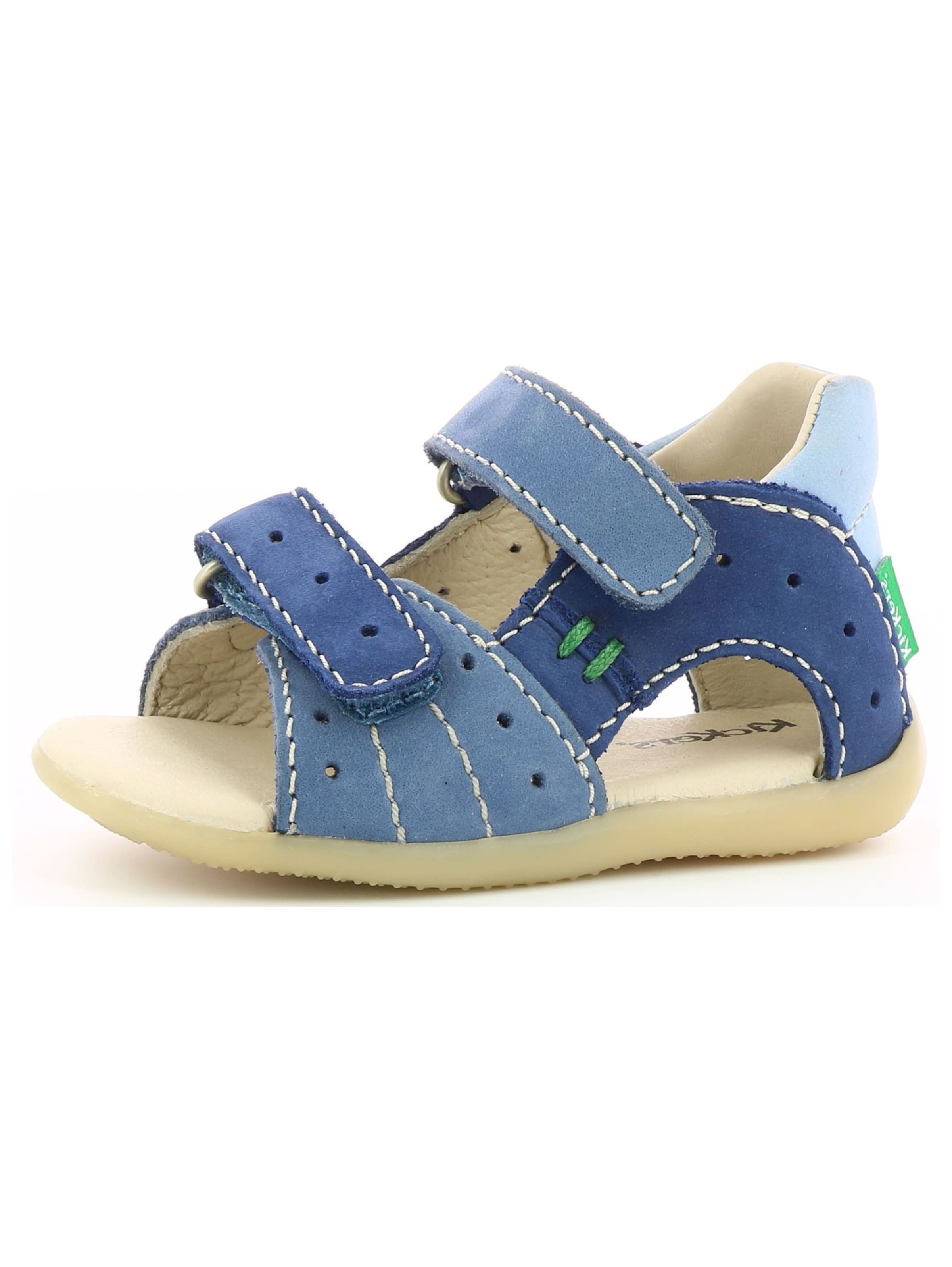 Kickers Open schoenen in Blauw: voorkant