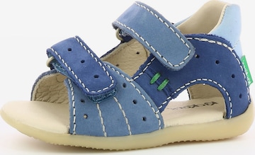 Kickers Sandals & Slippers in Blue: front