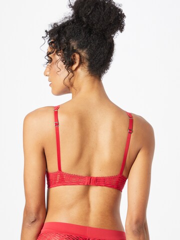 SLOGGI Triangle Bra 'Seven' in Red