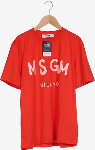 MSGM T-Shirt L in Rot: predná strana