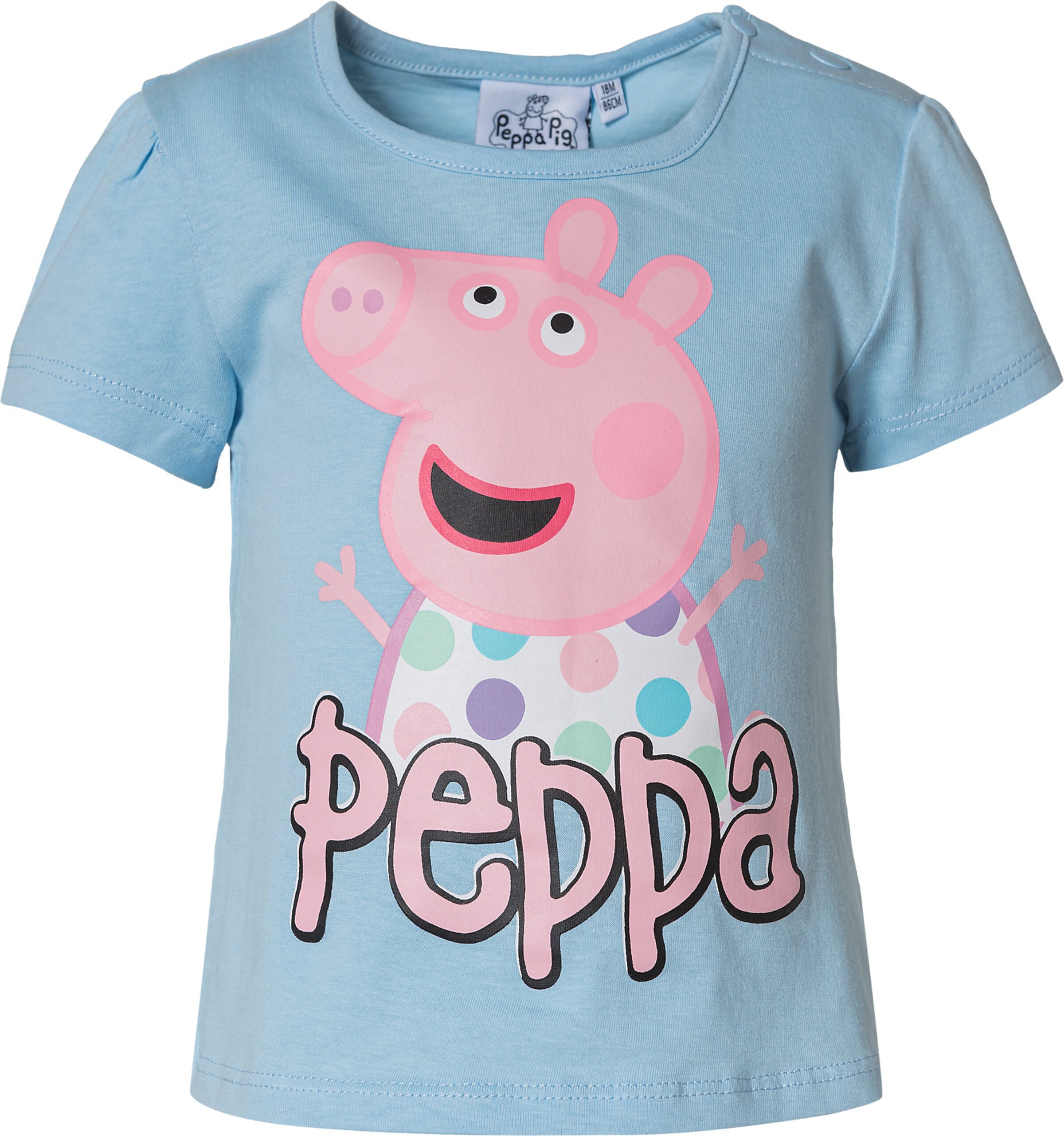 Kinder Kids (Gr. 92-140) Peppa Pig T-Shirt und Leggings Set in Hellblau, Rosa - NX11187 Kinder Kids (Gr. 92-140) Peppa Pig T-Shirt und Leggings Set in Hellblau, Rosa - NX11187