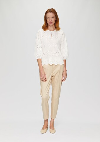 s.Oliver BLACK LABEL Blouse in White