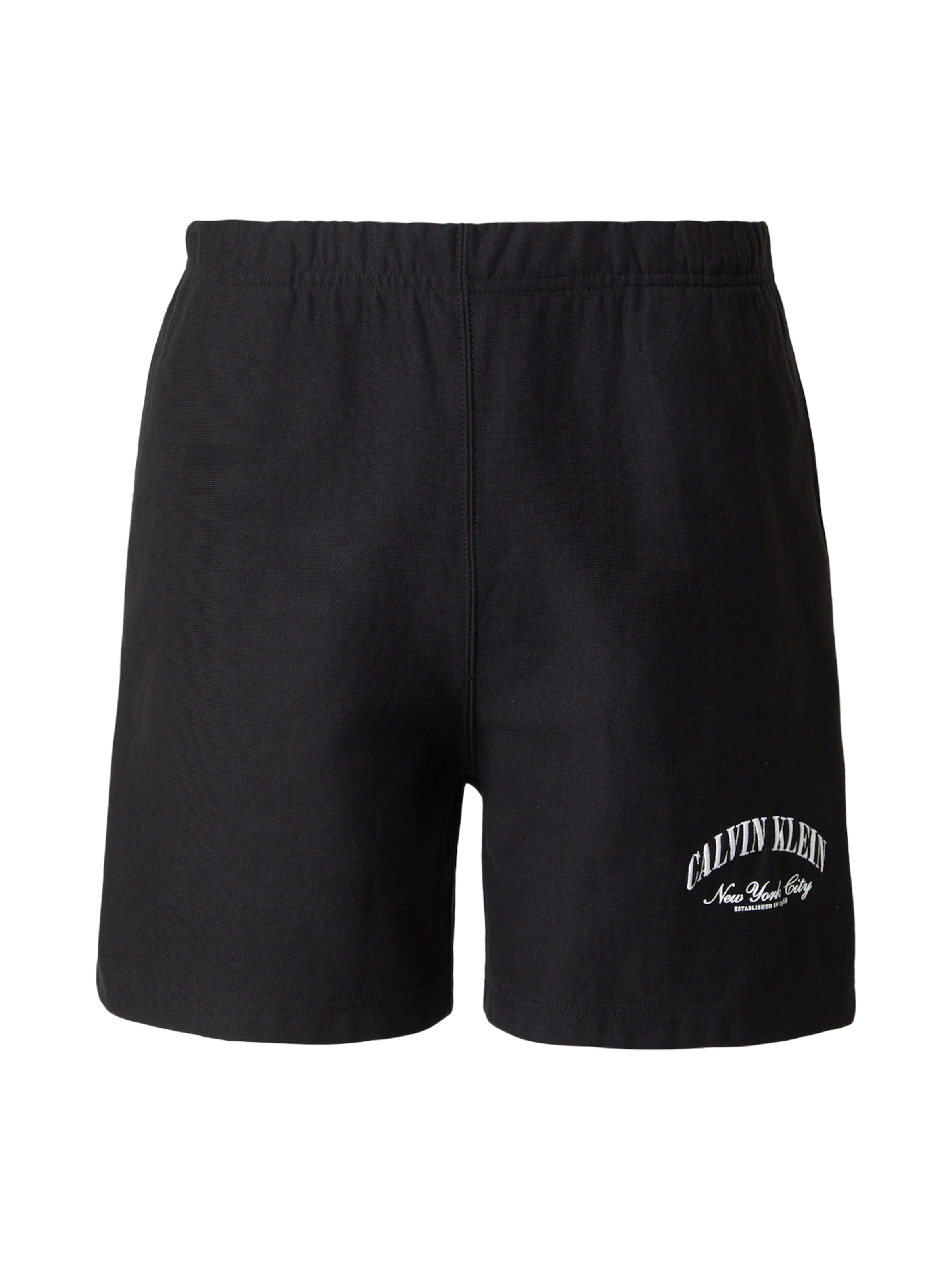 regular Pantaloni di Calvin Klein Jeans in nero: frontale