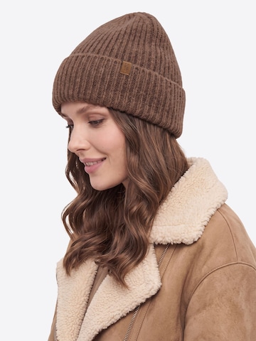 Vivisence Beanie '70125' in Brown