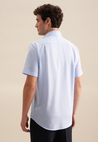 SEIDENSTICKER Regular fit Business shirt 'Smart Essentials' in Blue