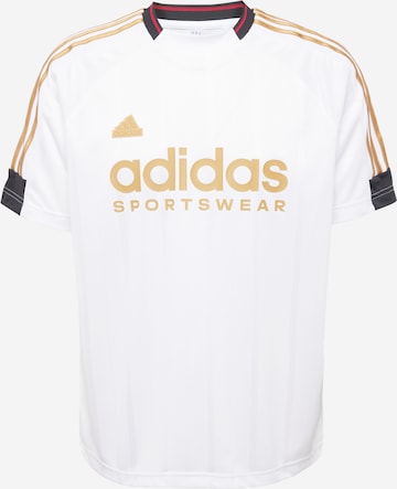 ADIDAS SPORTSWEAR Funkčné tričko 'TIRO' - biela: predná strana