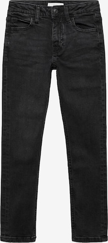 MANGO KIDS Džíny – černá: přední strana