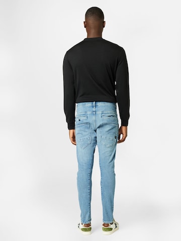 Coupe slim Jean 'D-Staq' G-Star RAW en bleu