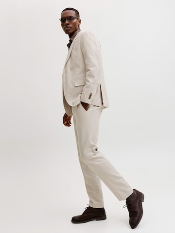 JACK & JONES - Regular Calças com vincos 'JPRMARTIN' em bege