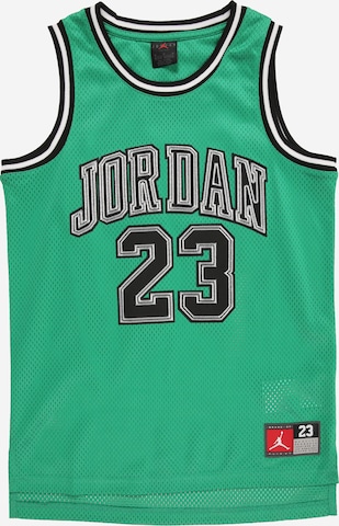Jordan Shirt in Groen: voorkant