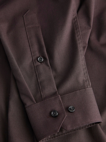 JACK & JONES Slim fit Button Up Shirt in Red