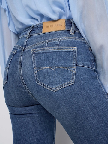 Skinny Jean Salsa Jeans en bleu