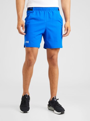 Regular Pantaloni sport 'Vanish' de la UNDER ARMOUR pe albastru: față