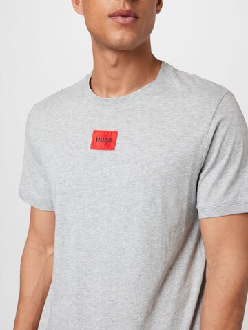 T-Shirt 'Diragolino212' HUGO en gris