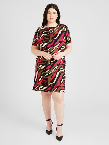 ONLY Carmakoma Kleid 'NOVA DITTE LIFE' in Schwarz: Vorderseite