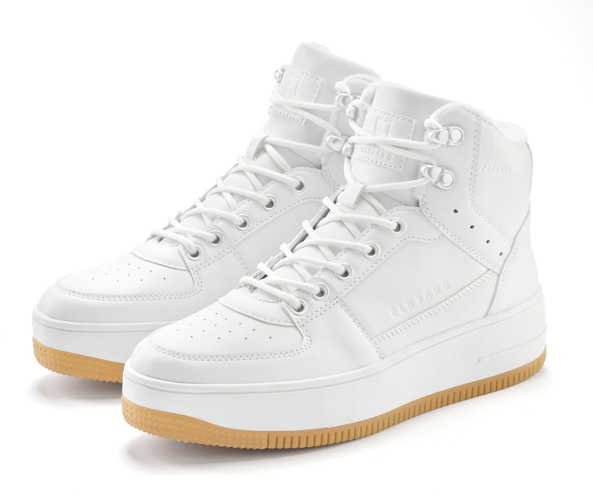 Elbsand Σνίκερ ψηλό σε λευκό
