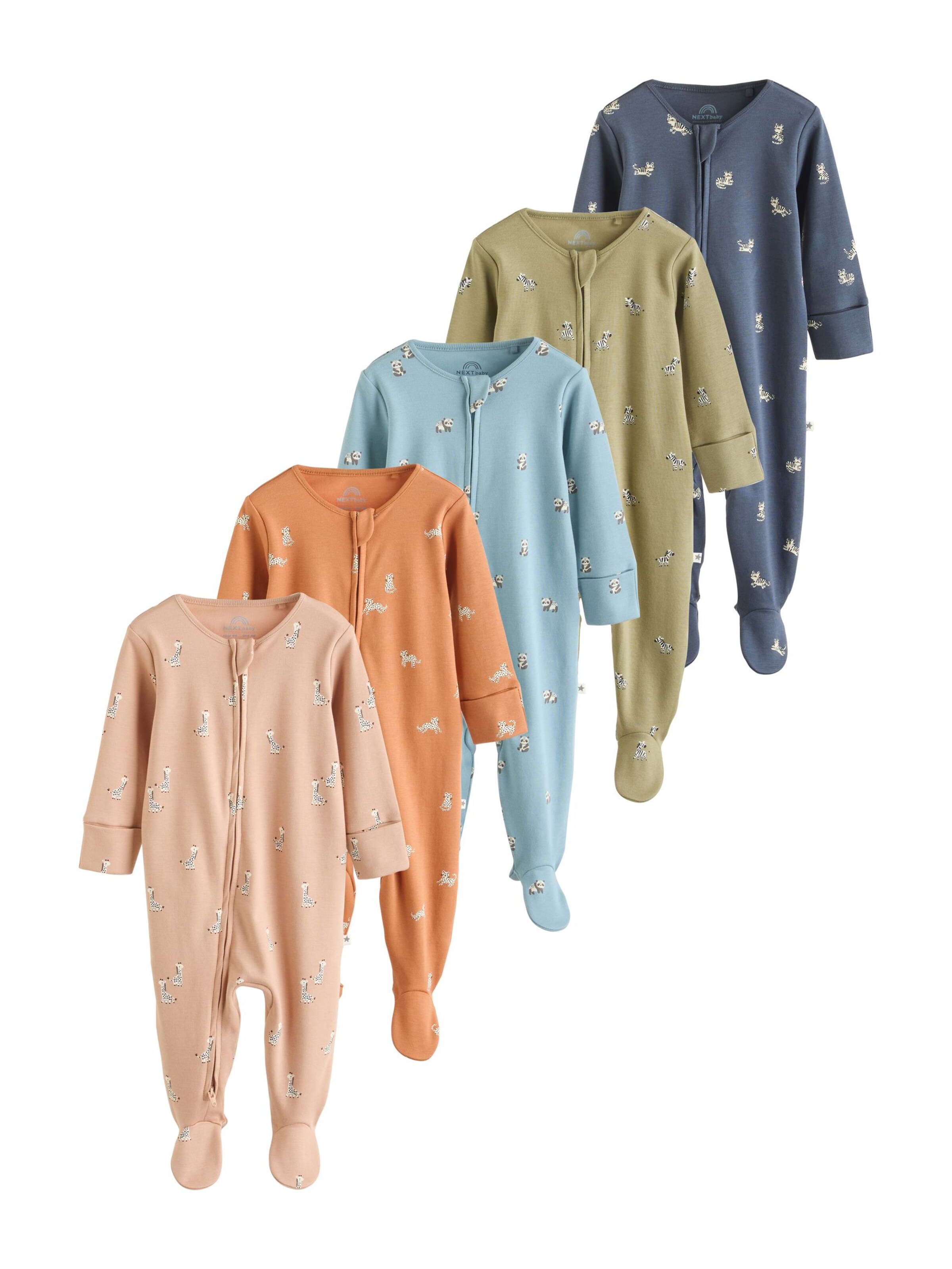 Next - Pijama em azul: frente