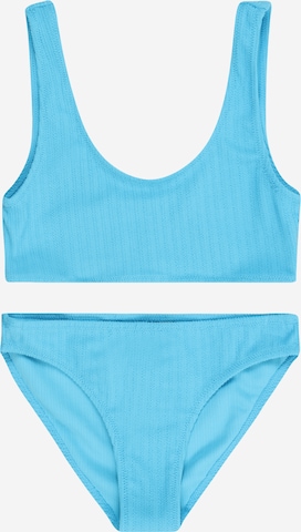 Molo - Bandeau Bikini 'Nola' en azul: frente