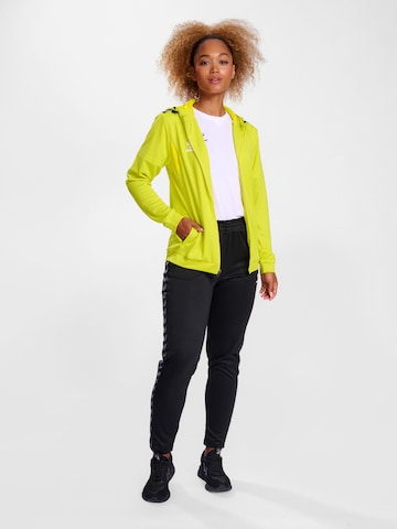 Veste de survêtement 'AUTHENTIC PL' Hummel en jaune