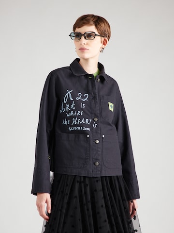 SCOTCH & SODA Between-season jacket in Black: front