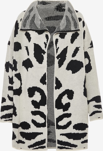 ebeeza Strickjacke in Weiß: Vorderseite