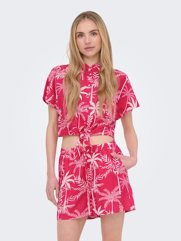 ONLY Blouse 'ONLJakiri' in Pink: front