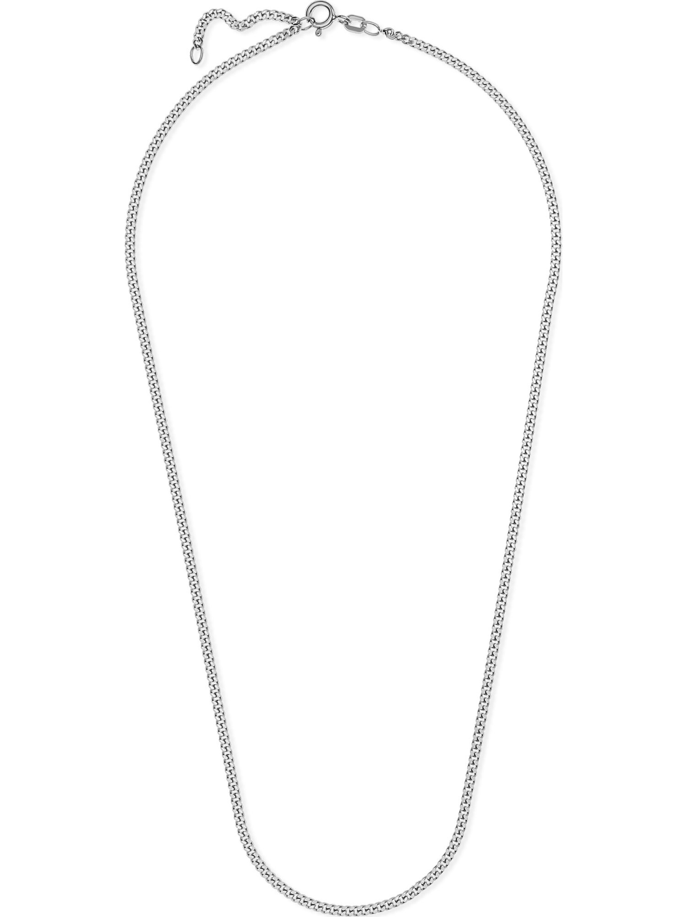 FAVS Necklace in Silver: front