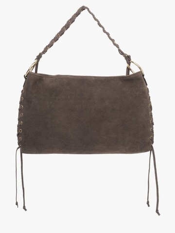 Estro Handbag '1392' in Brown: front