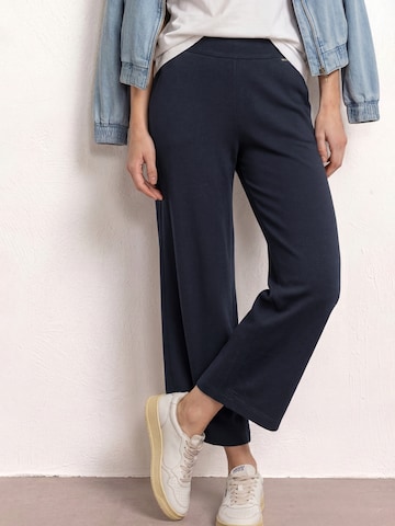 STREET ONE Loosefit Παντελόνι σε μπλε: μπροστά