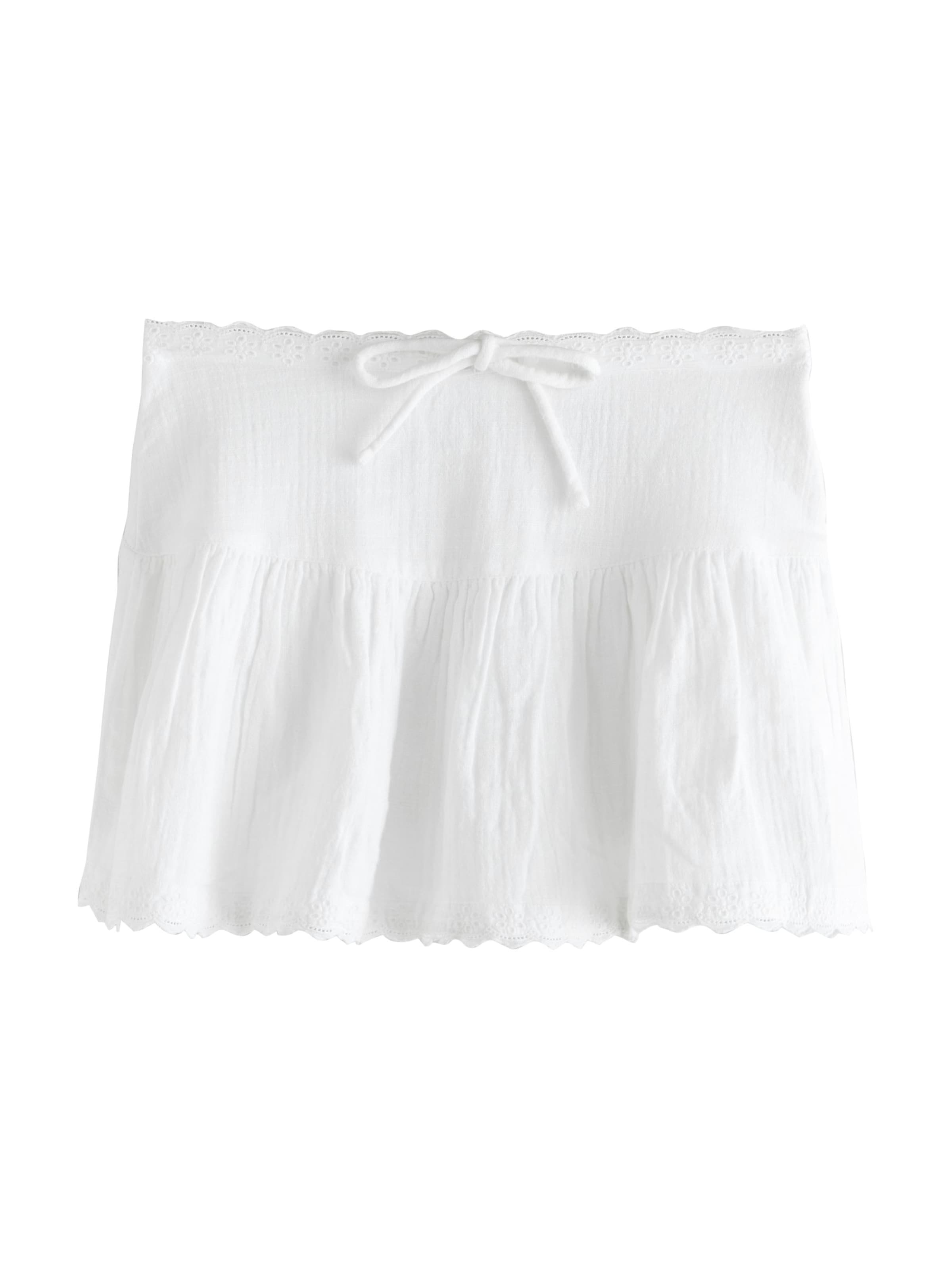 Next Skirt in White: front