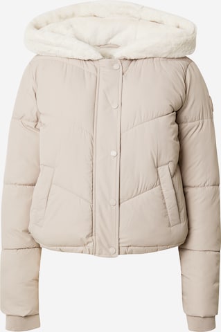 Veste mi-saison HOLLISTER en beige : devant