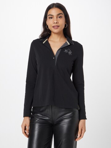 La Martina Shirt in Black: front