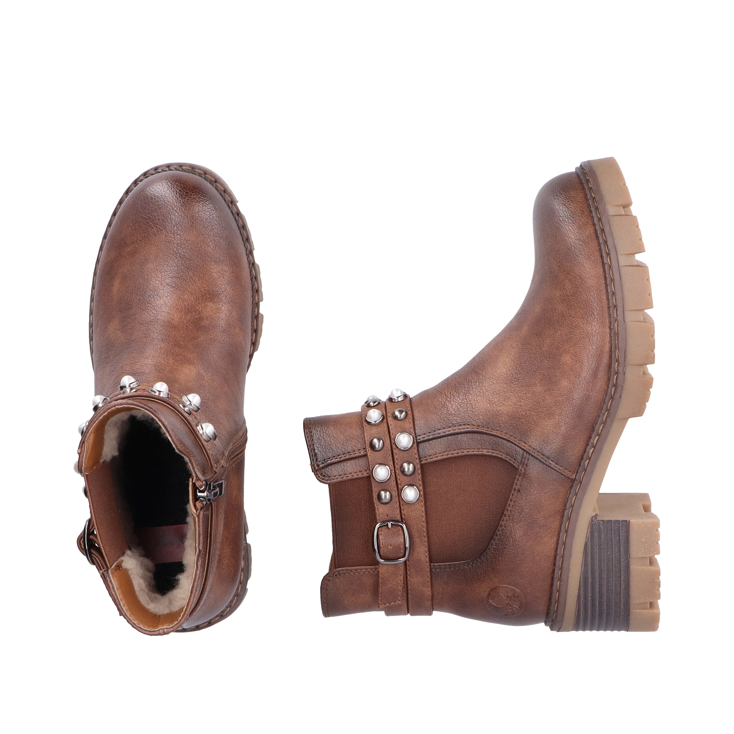 Chelsea Boots ' 92064 ' Rieker en marron