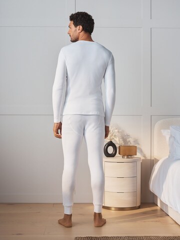 Next - Camiseta térmica en blanco