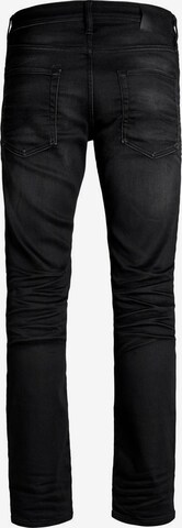 JACK & JONES Tapered Jeans 'Mike' in Schwarz