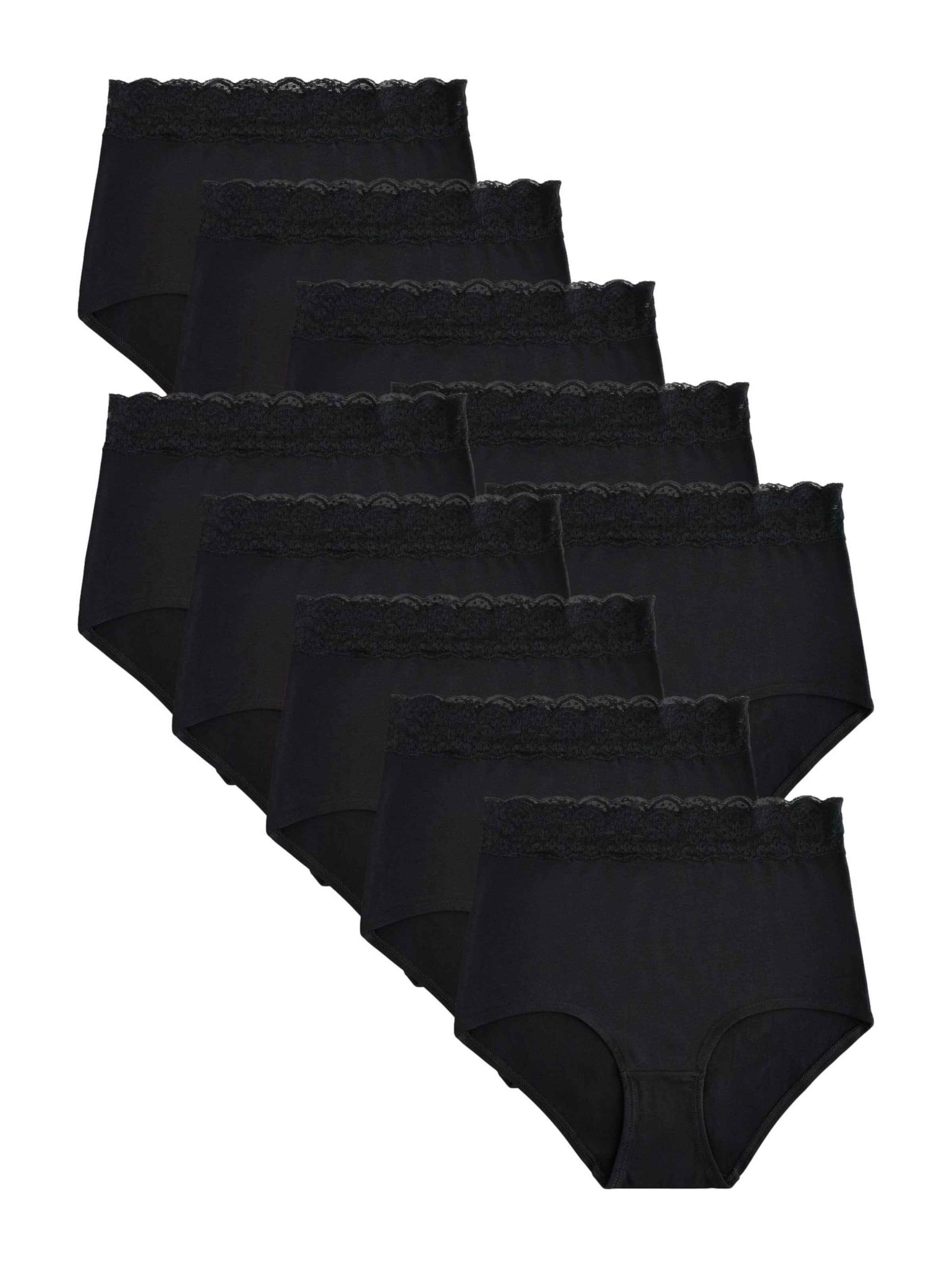 Slip Next en noir : devant