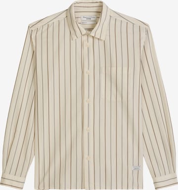 Marc O'Polo DENIM Button Up Shirt in Beige: front