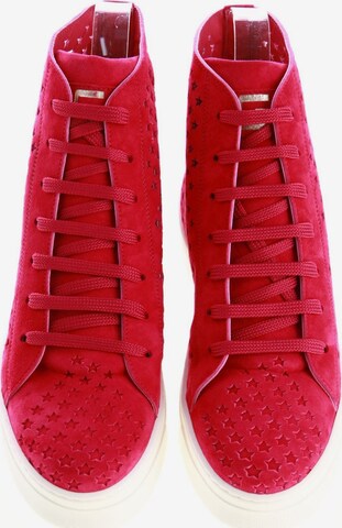 Giancarlo Paoli Hightop Sneakers 38 in Pink