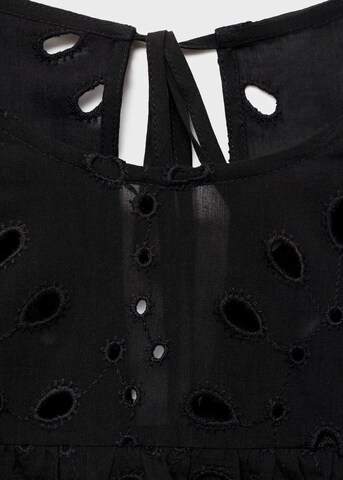 MANGO Bluse 'Molly' in Schwarz