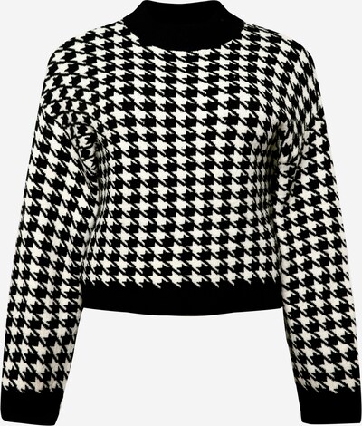 Z-One Pullover 'Sofie' in creme / schwarz, Produktansicht