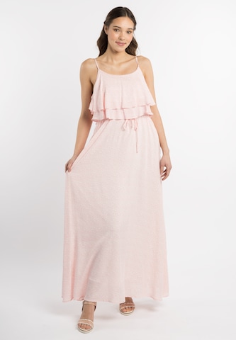 MYMO Summer Dress in Pink: front