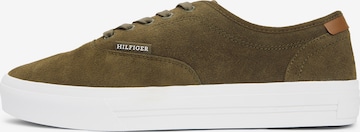 TOMMY HILFIGER Sneaker 'VULC' in Grün: Vorderseite